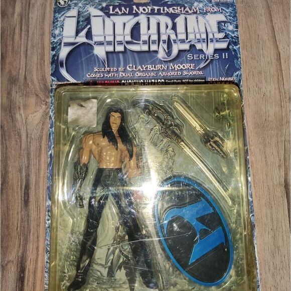 NIP Witchblade Ian Nottingham 1999 Sculpted by Clayburn Moore 1999 Series II. Pa - Picture 4 of 7